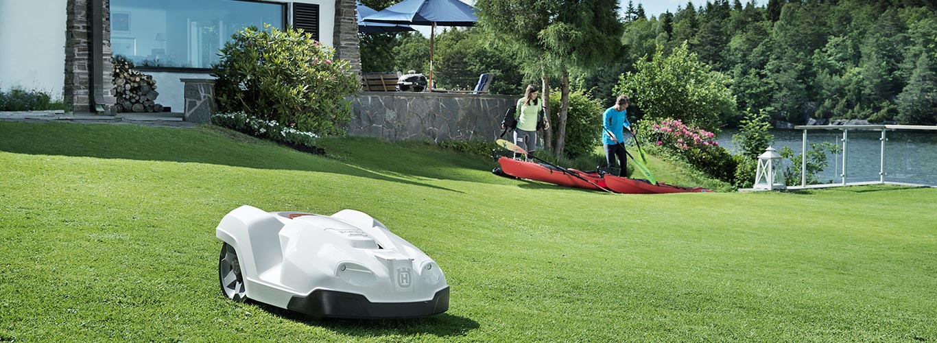 Le robot qui tond le jardin à votre place